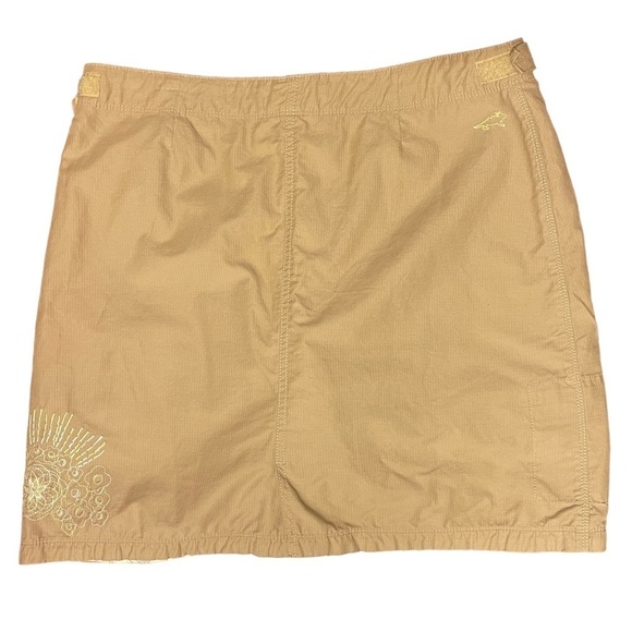Horny Toad Khaki Rip Stop Hiking Skort Women's 8 - Picture 2 of 7